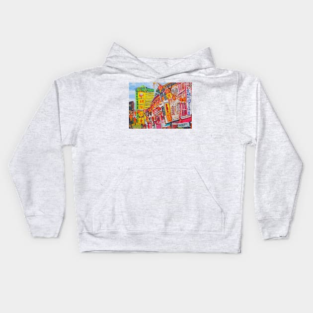 Singapore's Chinatown Kids Hoodie by Sabrina's Design